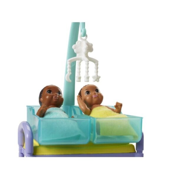 NEW Barbie Doll Baby Doctor Playset w/ 2 Babies - Picture 3 of 4